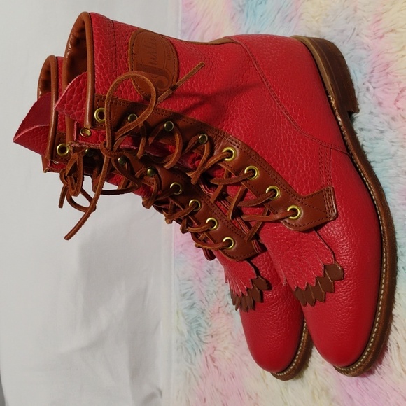 Justin Boots Roper Kiltie Women's Leather Boots Sz.5B Gently Worn - Picture 8 of 16
